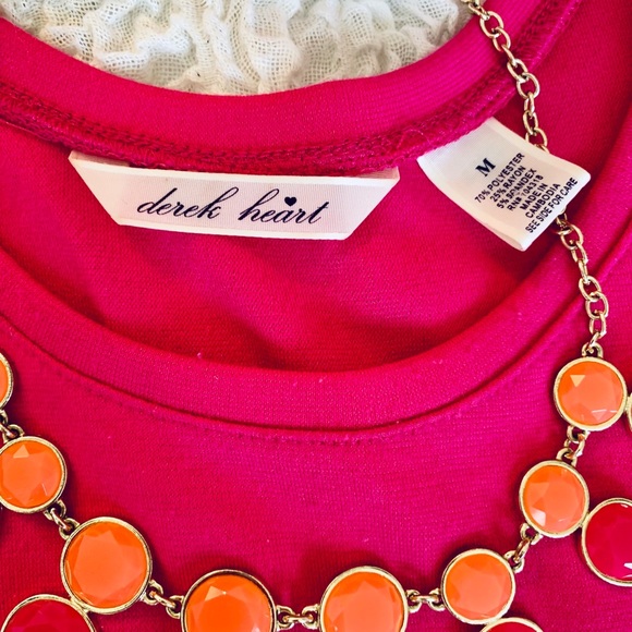 Beautiful Hot Pink Spring Dress - Picture 2 of 2